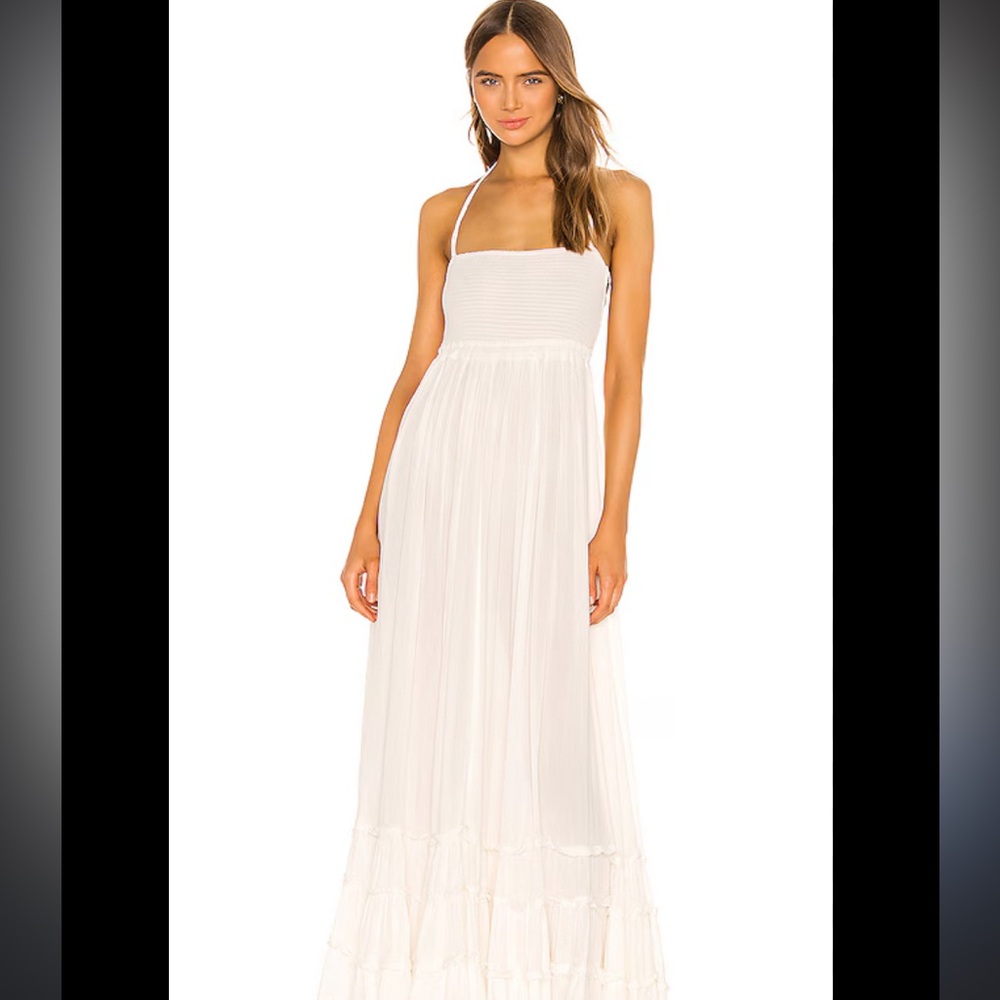 Elegant White Maxi Dress